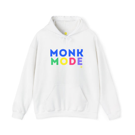 Monk Mode Hoodie - White