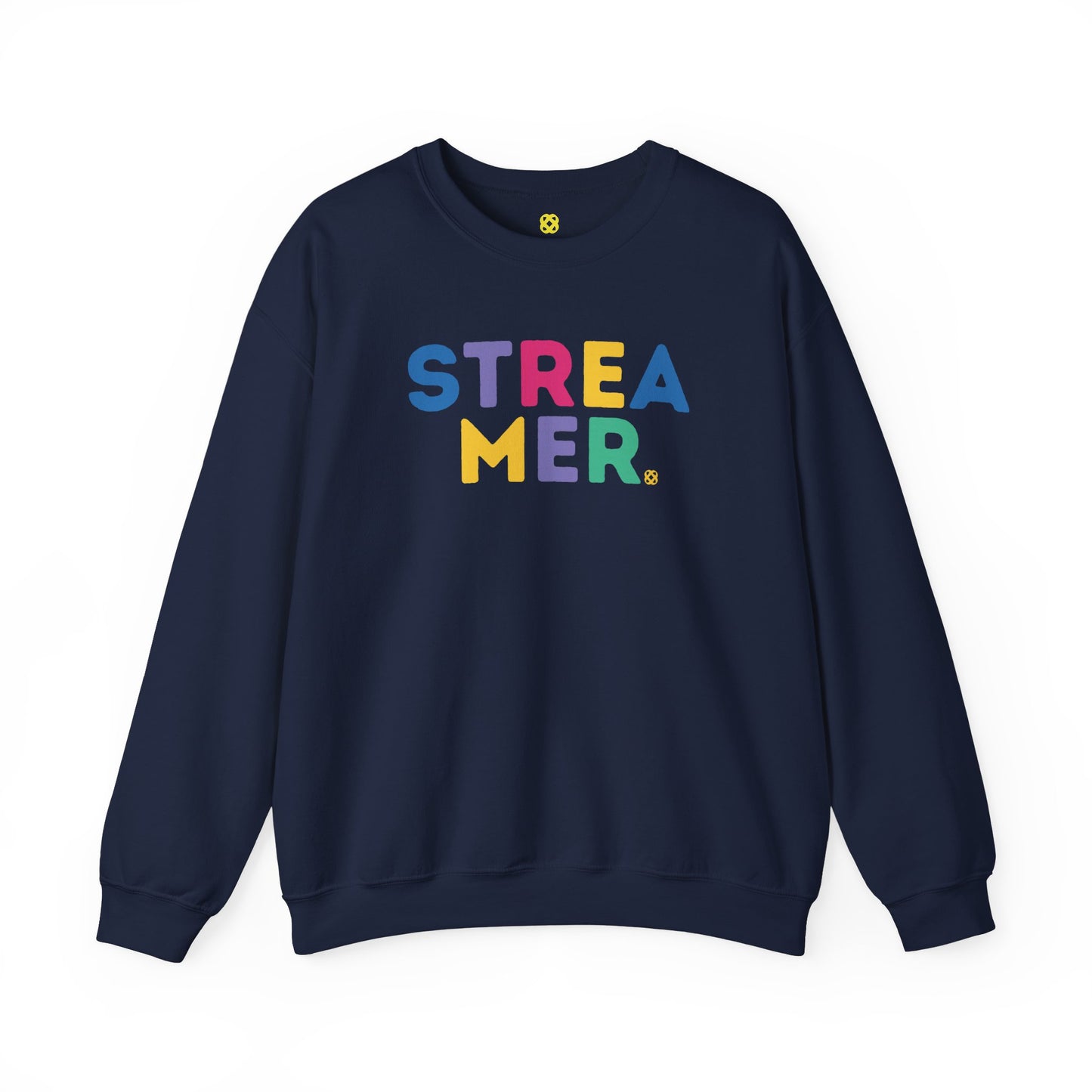 Streamer Crewneck - Navy