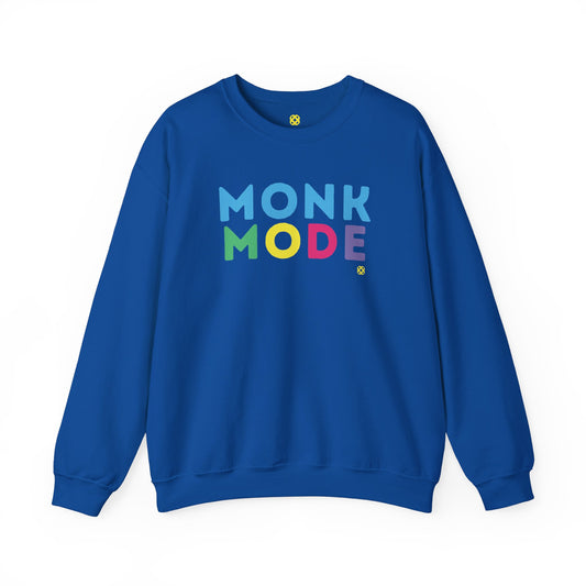 Monk Mode Crewneck - Royal Blue