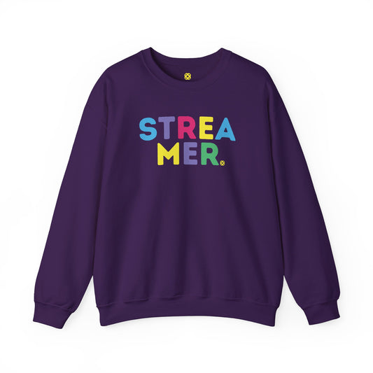 Streamer Crewneck - Purple