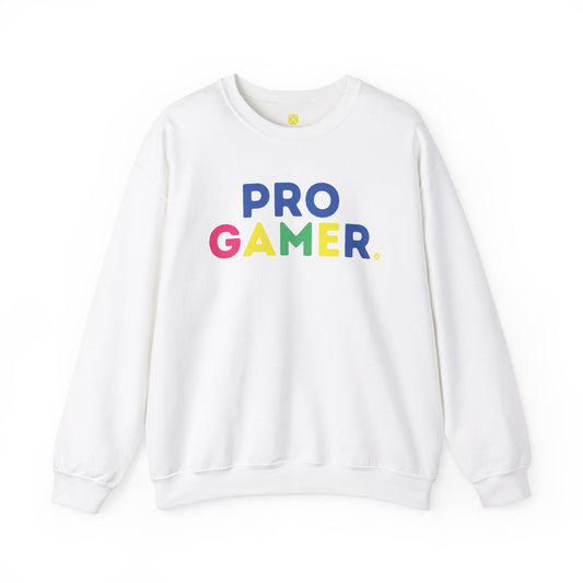 Pro Gamer Crewneck - White