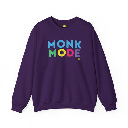 Monk Mode Crewneck - Purple