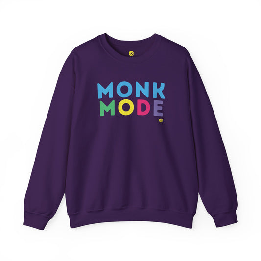 Monk Mode Crewneck - Purple