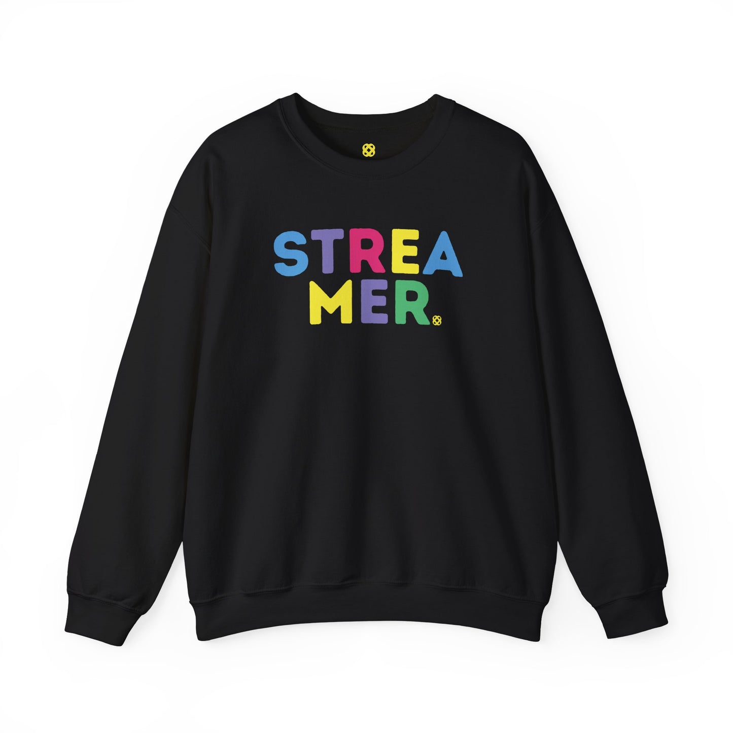 Streamer Crewneck - Black