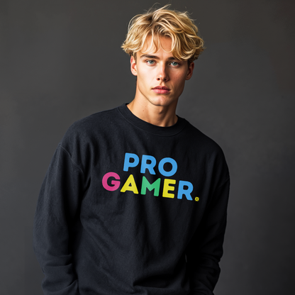 Pro Gamer Crewneck - Black