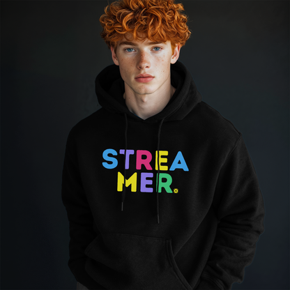 Streamer Hoodie - Black