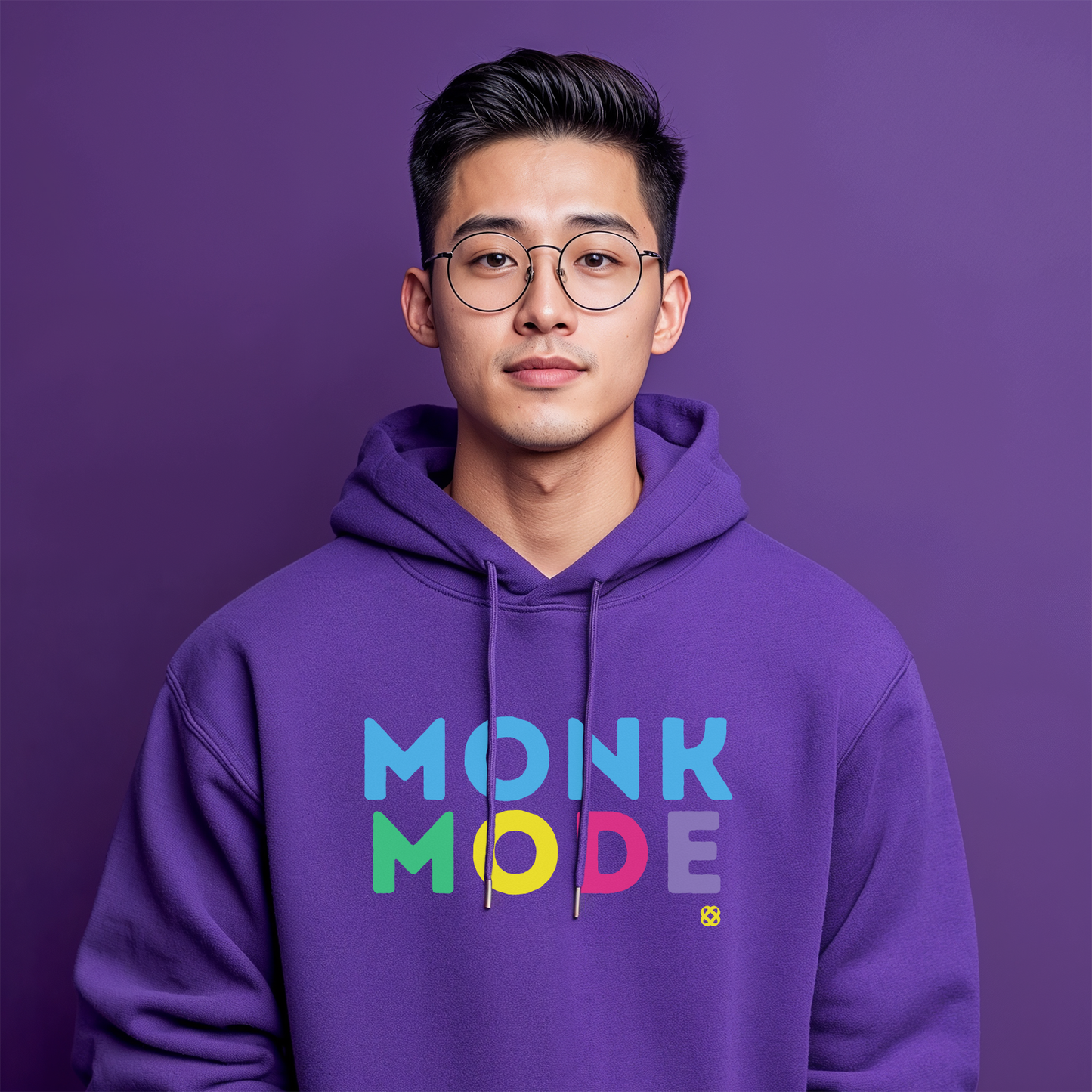 Monk Mode Hoodie - Purple